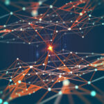 Global,Network.,Blockchain.,3d,Illustration.,Neural,Networks,And,Artificial,Intelligence.
